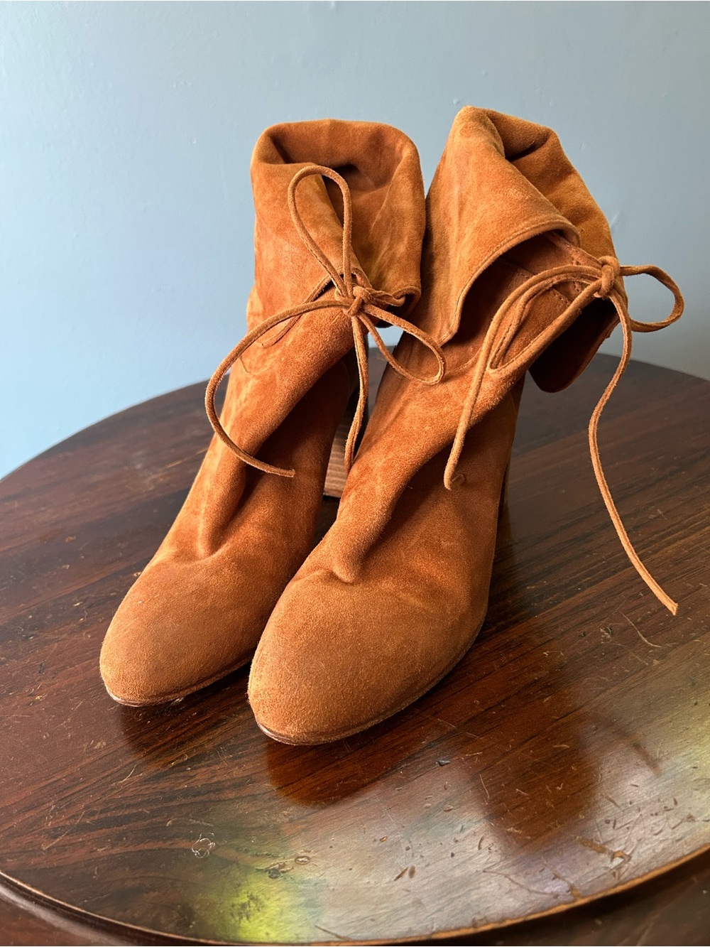 Free People Mila Suede Heel Boot size 38